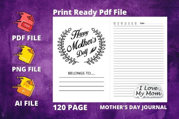A Mother's Day Notebook Designed for Real Moments and Memories