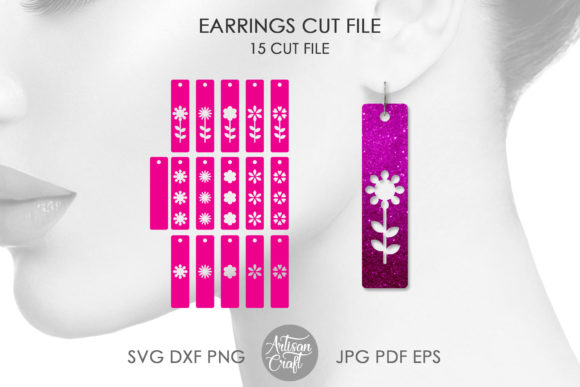 Bar Earrings and Floral Patterns: A Practical Guide to SVG Cut Files for Jewelry Making
