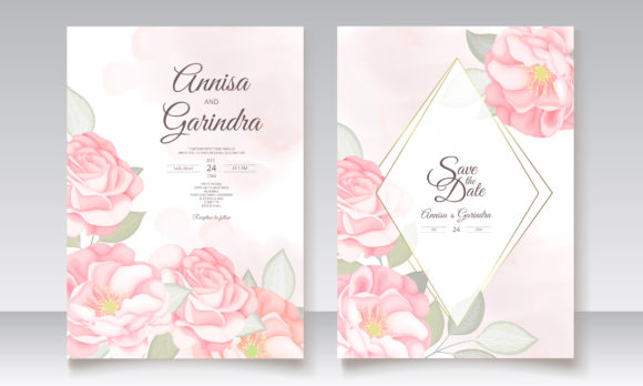Geometric Invitations: Where Modern Elegance Meets Easy Design