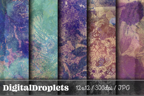 The Gilded Flowers Vol. 4 Collection: A Creative Toolkit for Grunge, Gothic, and Vintage Projects