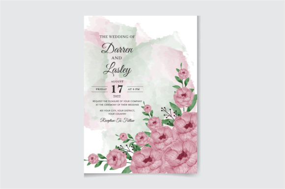 Watercolor Invitation Card Design: A Strategic Element for Memorable Communication